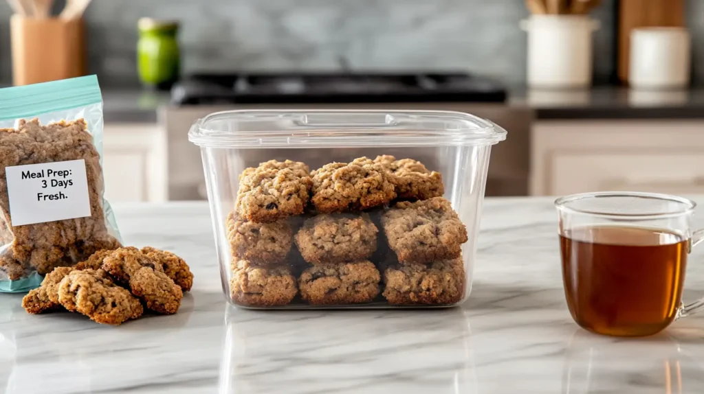 Storage tips for healthy banana bread cookies