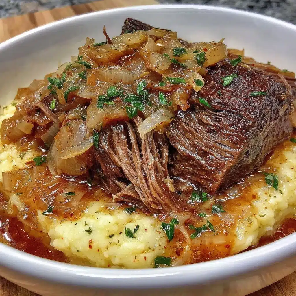 Juicy French Onion Pot Roast