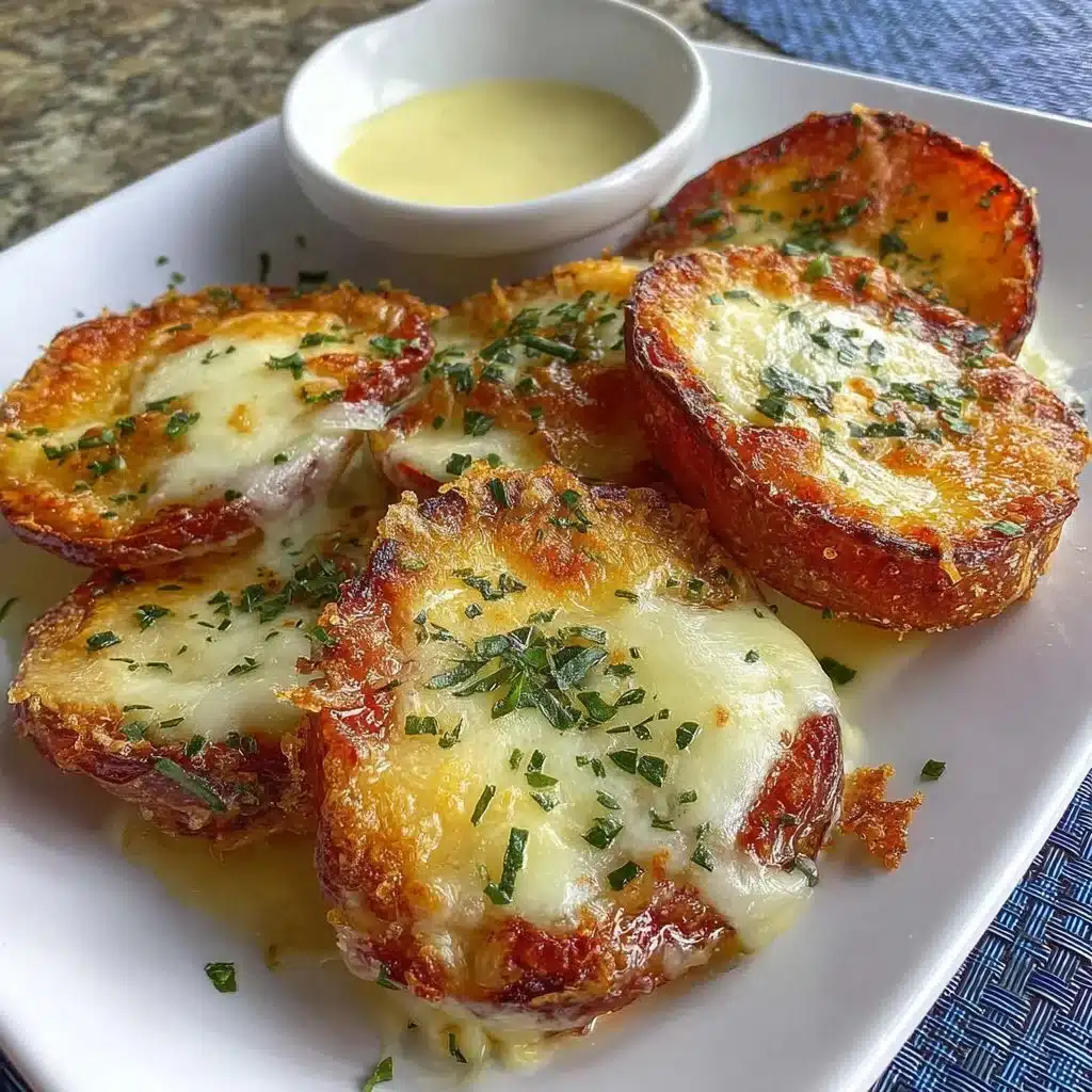 Crispy air fryer potato slices served in a bowl