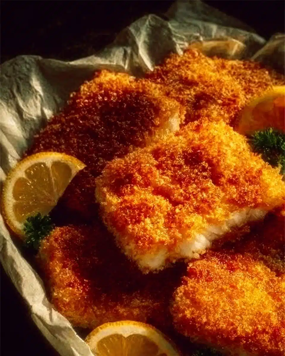 Crispy Panko Air Fryer Haddock