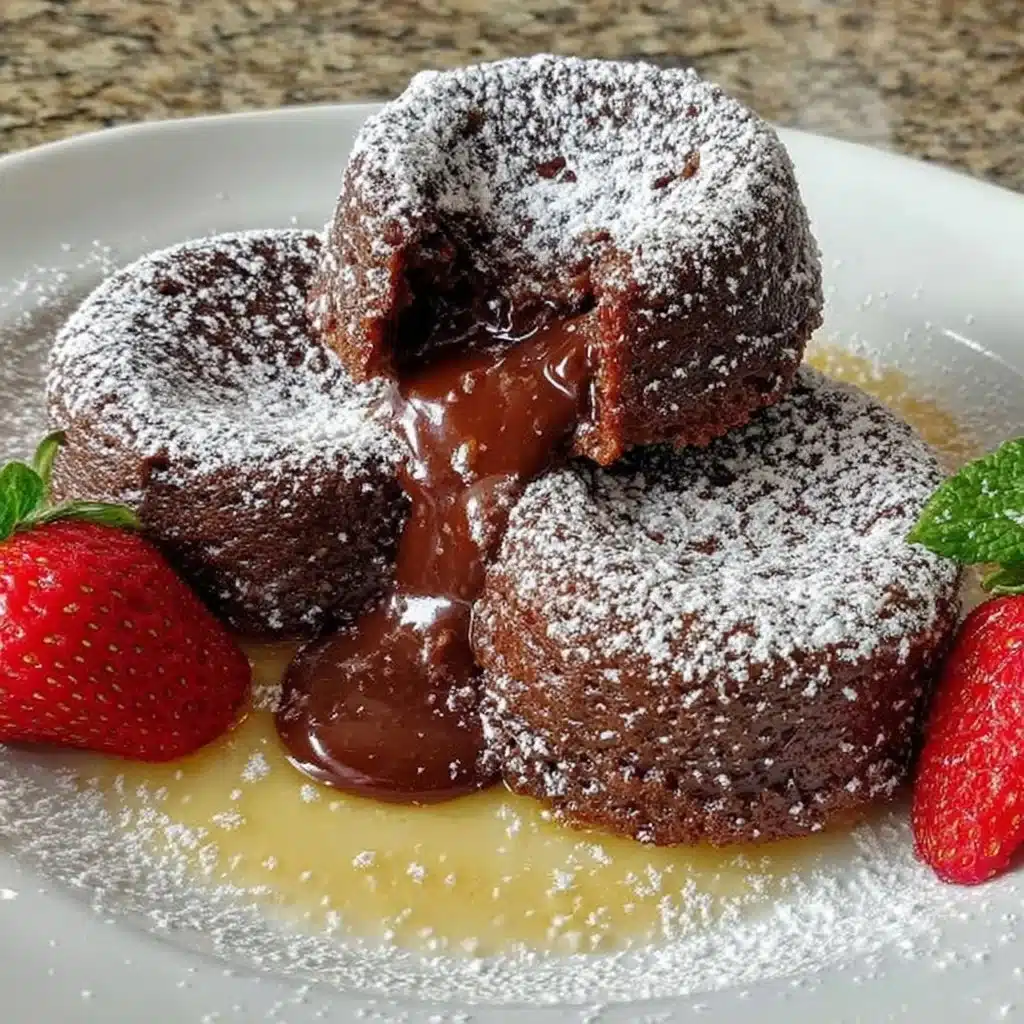 Chocolate Lava Cakes in an Air Fryer