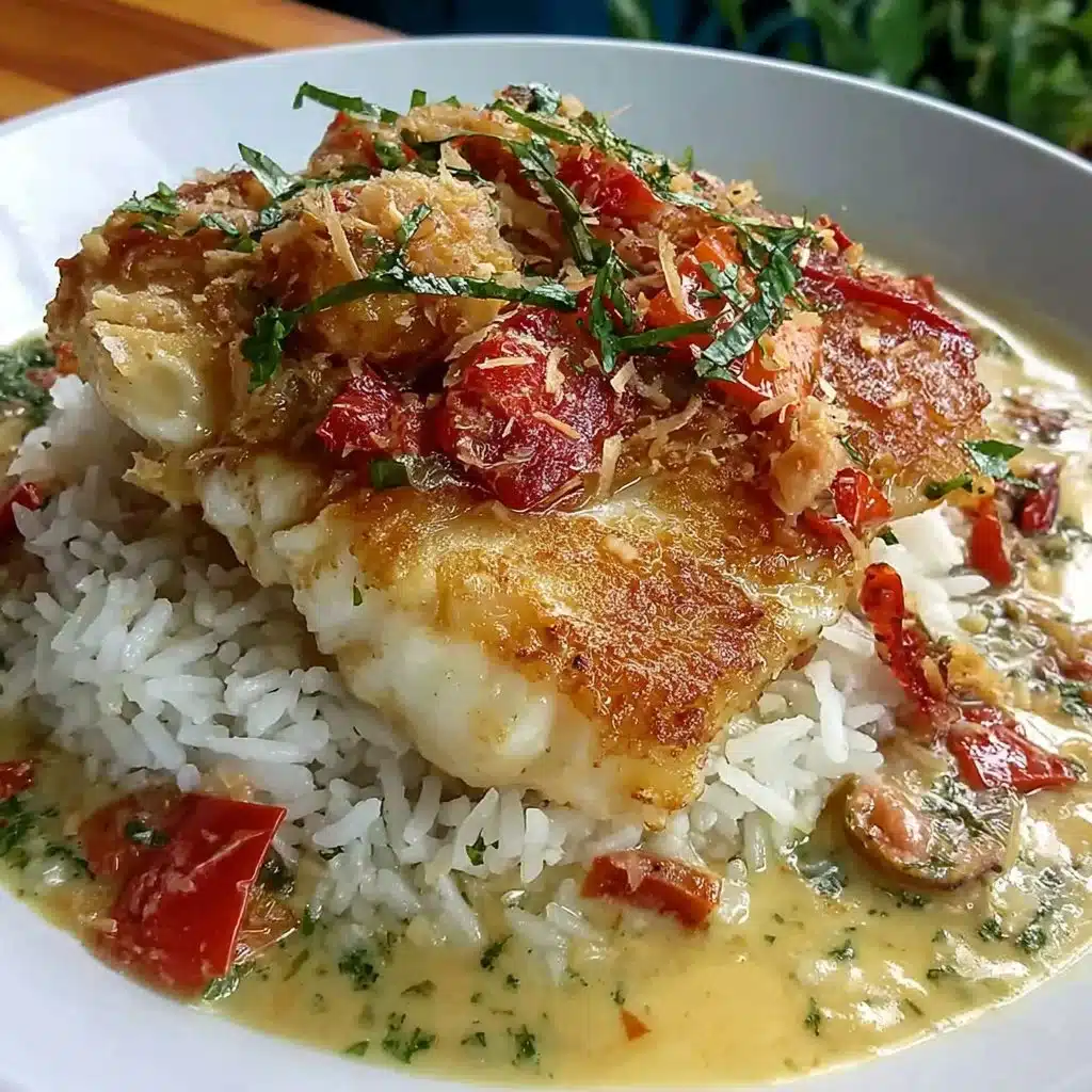 Tropical Grouper with Spicy Coconut Recipe