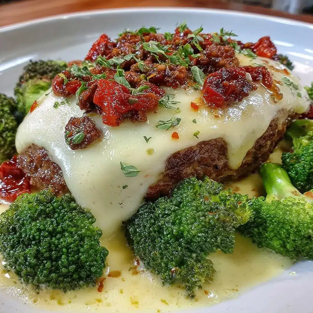 Ground beef and broccoli stir-fry served in a bowl, garnished with sesame seeds.