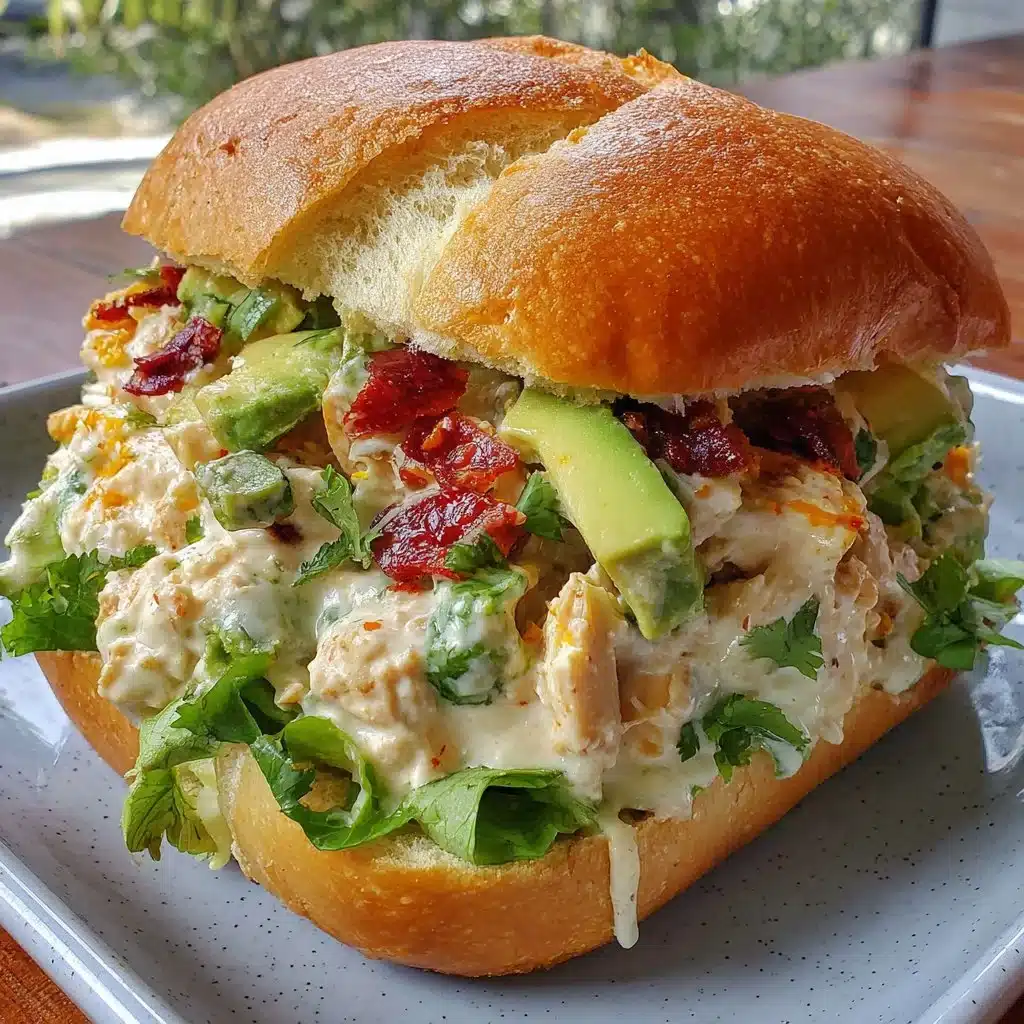 Southwest Avocado Chicken Salad