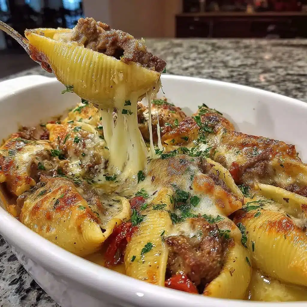 Beef Stuffed Shells