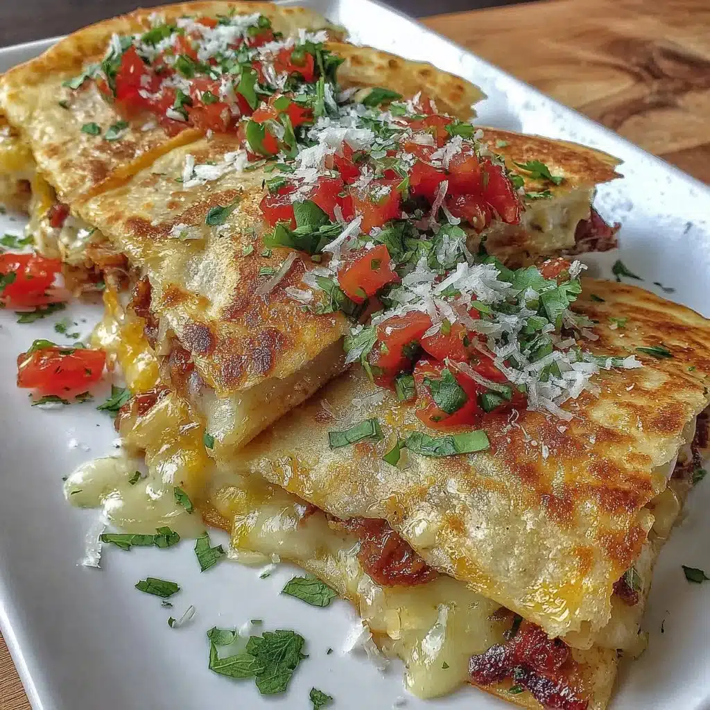 Delicious foil packet quesadillas cooked over a campfire