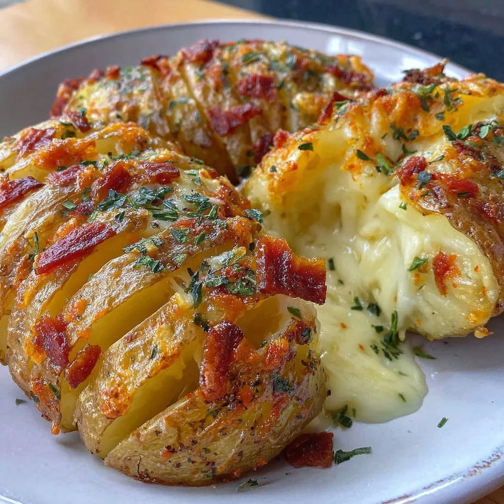 Crispy sliced potatoes cooked in an air fryer for a healthy snack