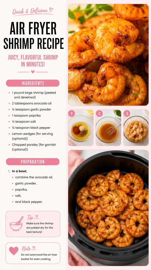Air Fryer Shrimp Recipe