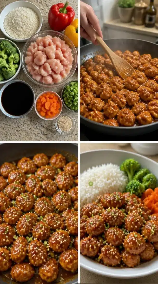 Teriyaki Chicken Rice Bowl
