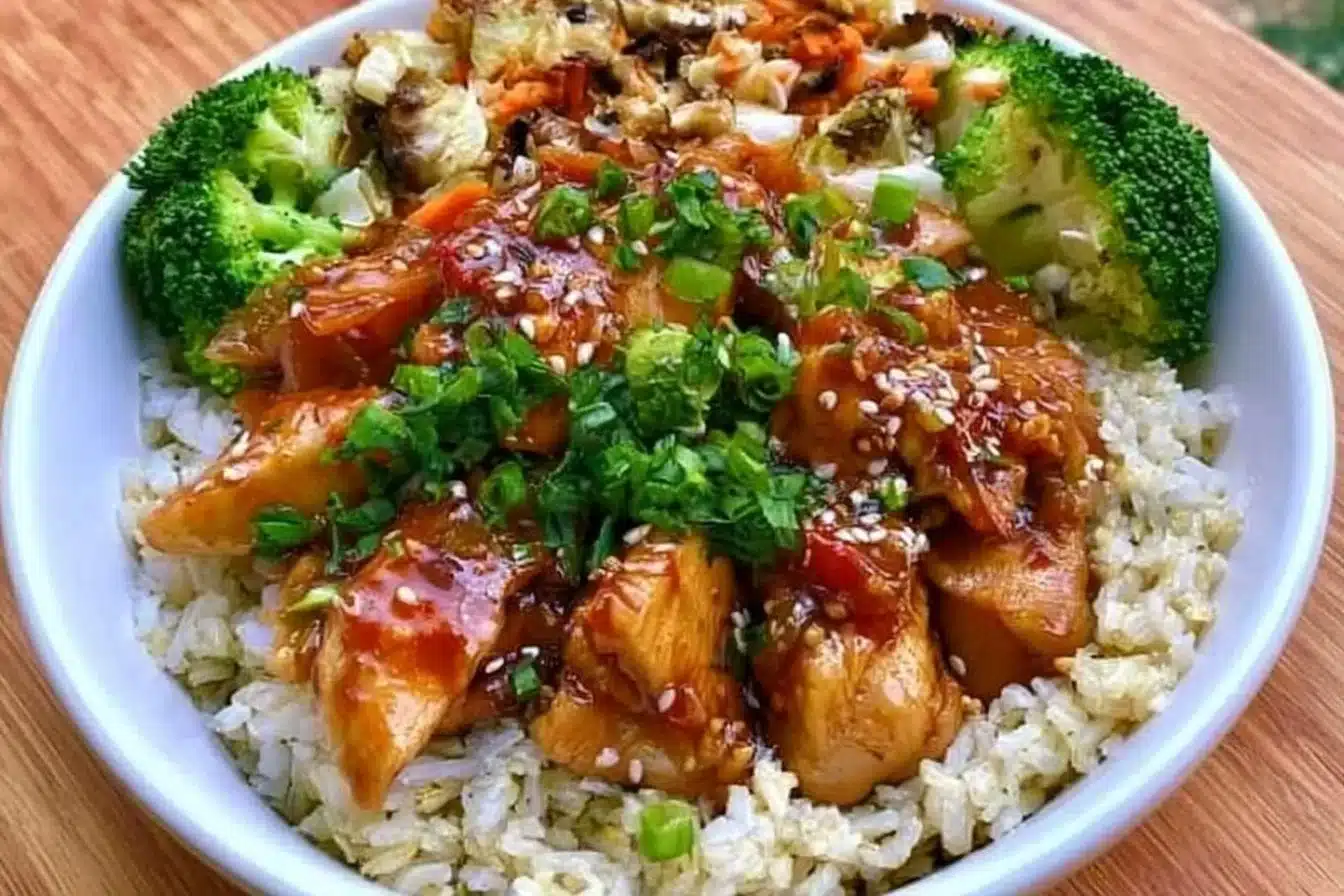 Teriyaki Chicken Rice Bowl