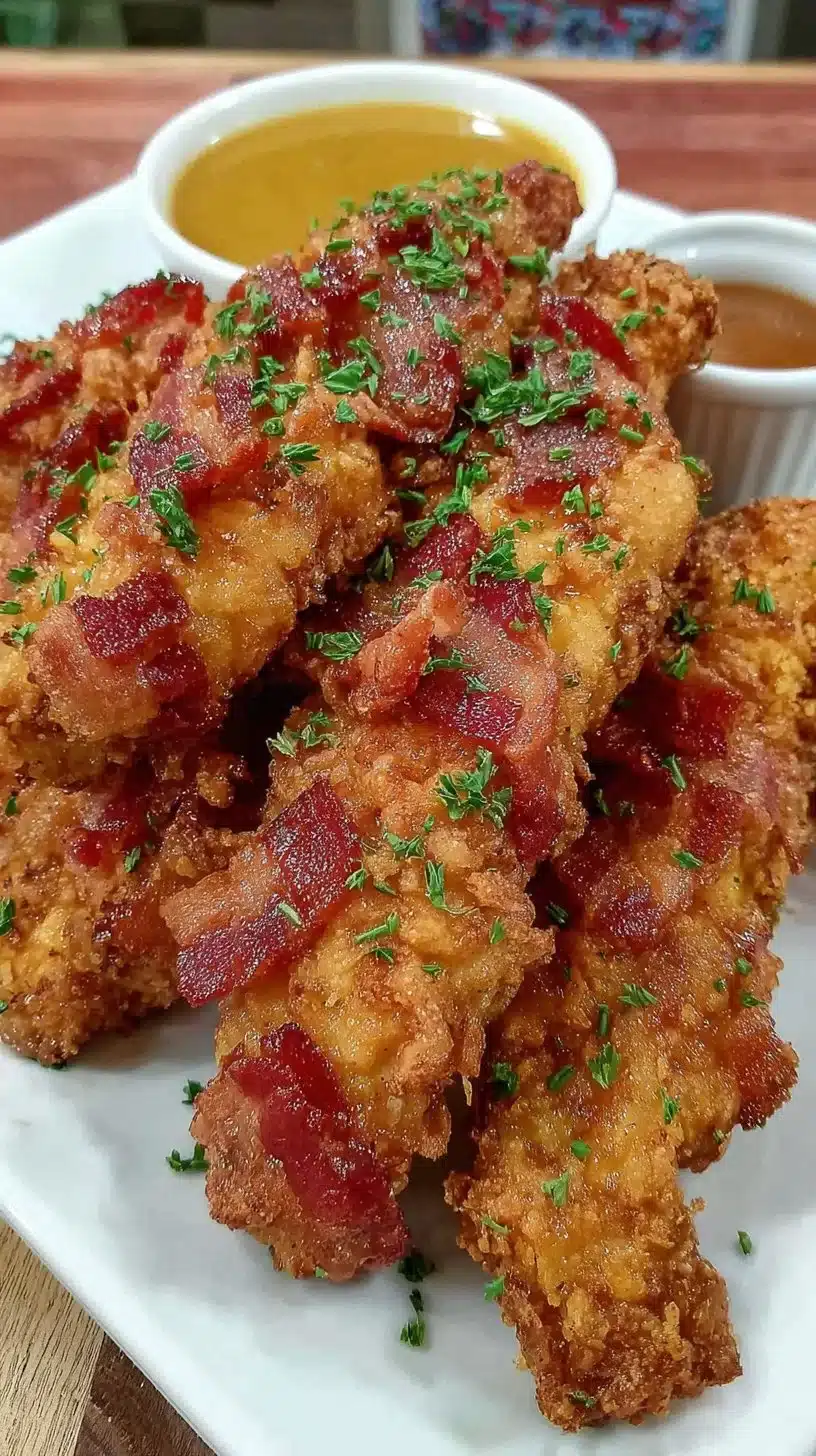 Easy Homemade Bacon Brown Sugar Chicken Tenders