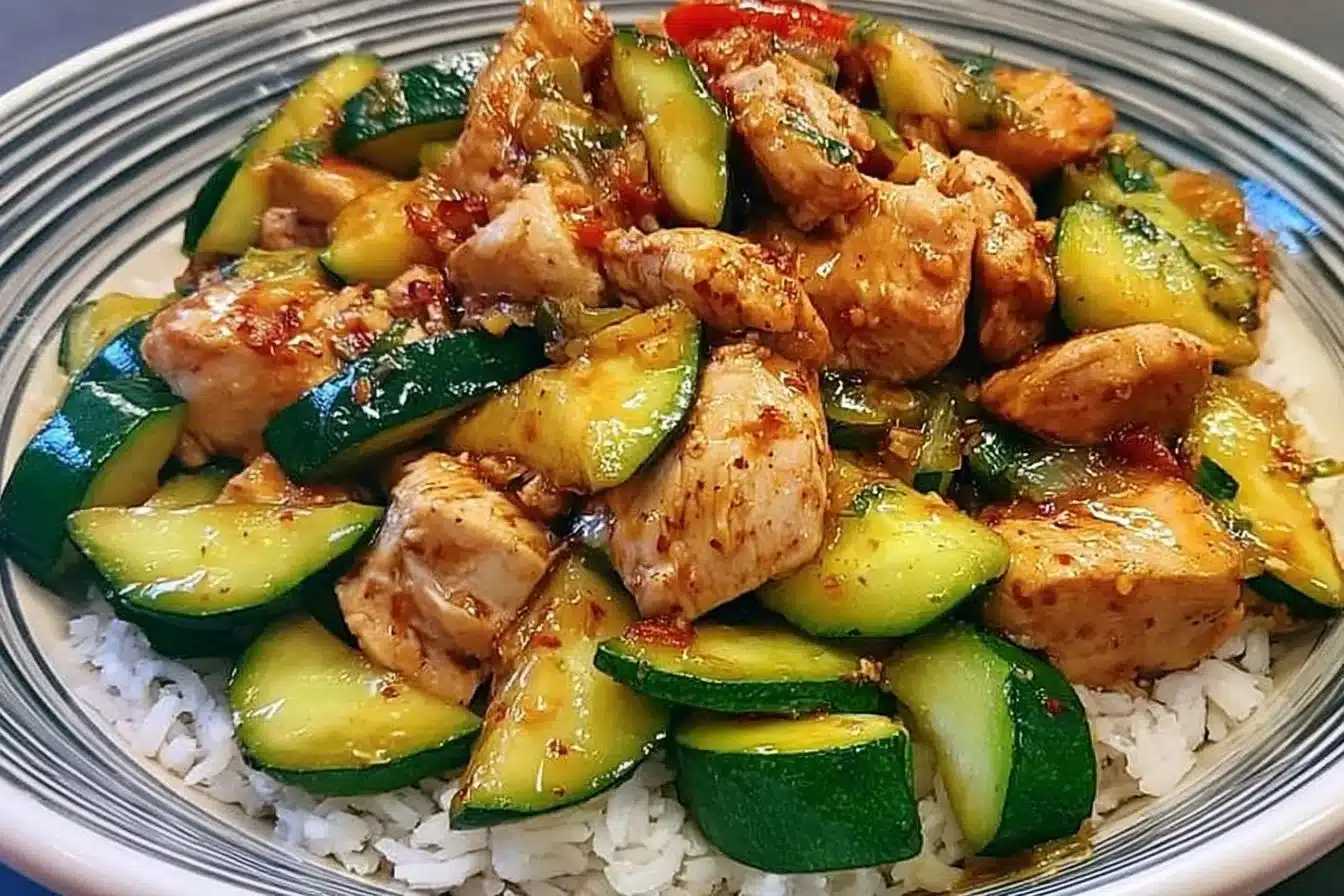 Chicken Zucchini Stir