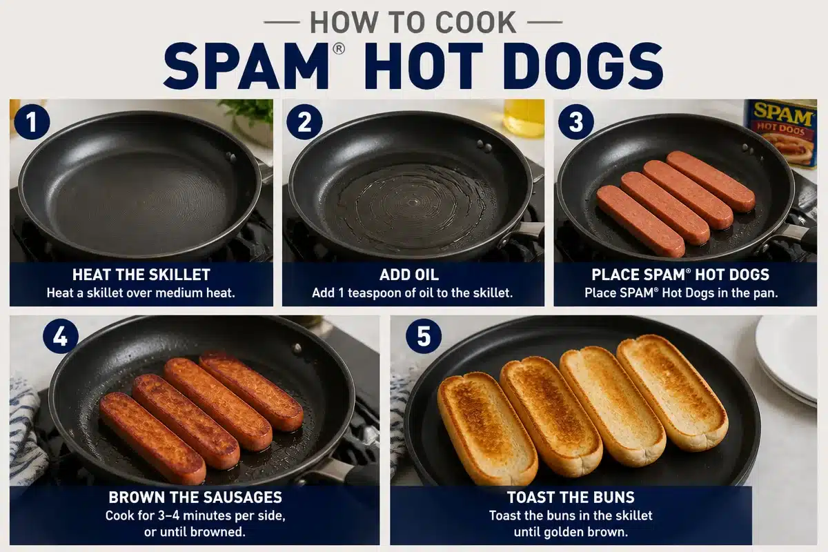 SPAM hot dogs